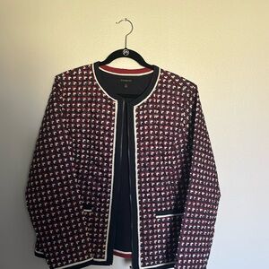 Talbots reversible jacket.  Works for casual and the office.